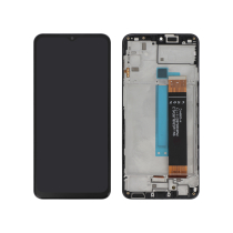 Compleet scherm zwart Galaxy M33 5G (M336B) (met frame) (ReLife)