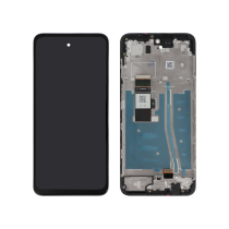 Compleet scherm zwart Moto G53 5G (met frame)