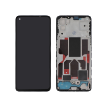 Compleet scherm zwart OnePlus Nord CE 5G (met frame) (ReLife)