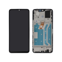 Compleet scherm zwart Honor X7 (met frame)
