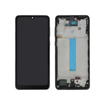 Compleet scherm zwart LCD Galaxy A33 5G (met frame)