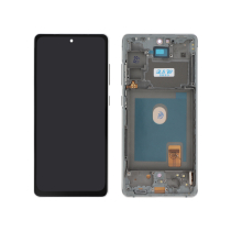 Compleet scherm wit OLED Galaxy S20 FE 4/5G (G780F/G781B) (met frame)
