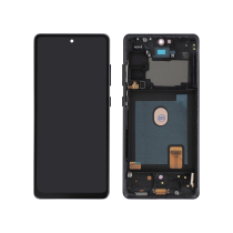 Compleet scherm blauw OLED Galaxy S20 FE 4G/5G (G780F/G781B) (met frame)