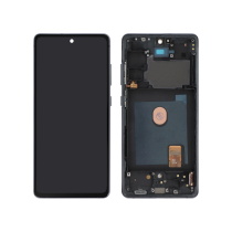 Compleet scherm blauw Galaxy S20 FE 4G/5G (G780F/G781B) (met frame)