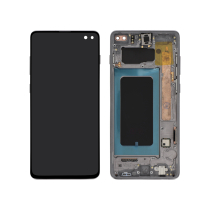Compleet scherm zwart Galaxy S10+ (G975F) (met frame)