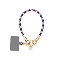 FAIRPLAY telefoonkoord kort 40cm MARIKA (blauw/rood)