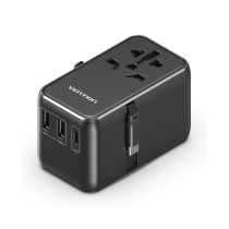 VENTION adapter USB 3 poorten GaN met kabel USB-C