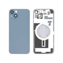 Compleet achterglas blauw iPhone 14 Plus (met MagSafe) (zonder logo)