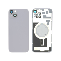 Compleet achterglas paars iPhone 14 Plus (met MagSafe) (zonder logo)