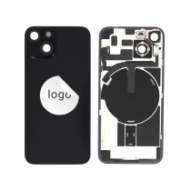 Compleet achterglas middernacht iPhone 14 (Pulled A)