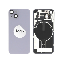 Compleet achterglas paars iPhone 14 (Pulled A)