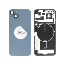 Compleet achterglas blauw iPhone 14 Plus (Pulled A)