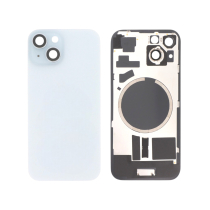 Achterglas blauw iPhone 15 (met MagSafe) (zonder logo)