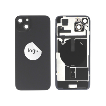 Compleet achterglas zwart iPhone 15 Plus (Pulled A)