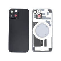 Compleet achterglas middernacht iPhone 14 (met MagSafe) (zonder logo)