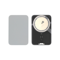 Achterglas zilver iPhone 17 Pro (zonder logo)