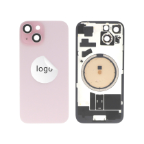 Achterglas roze iPhone 15 (Pulled B)