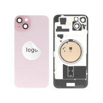 Achterglas roze iPhone 15 Plus (Pulled B)