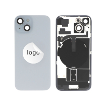 Compleet achterglas blauw iPhone 15 (Pulled A)