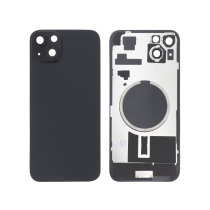 Achterglas zwart iPhone 15 Plus (met MagSafe) (zonder logo)