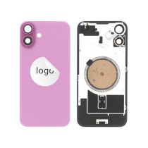 Achterglas roze iPhone 16 Plus (Pulled A)