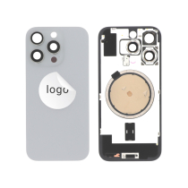 Achterglas wit titanium iPhone 16 Pro (Pulled A)