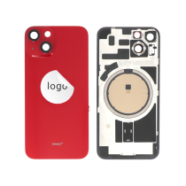 Achterglas rood iPhone 14 (Pulled B)