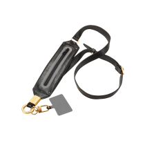 FAIRPLAY lange telefoonketting 120cm UMA (zwart)