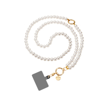 FAIRPLAY telefoonketting lang 120cm LARA (zilver)