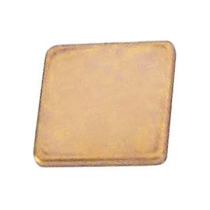 Koperen warmteafvoerplaat 15x15x2 mm