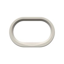 RHINOSHIELD camerarand voor beschermhoesje iPhone 16e (schelpbeige)