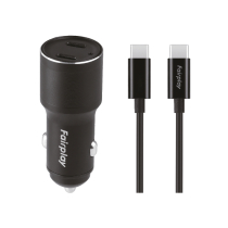 FAIRPLAY set autolader (60W) + kabel USB-C