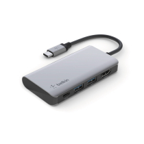 BELKIN adapter USB-C Multiport + opladen 4-in-1 100W