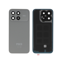 Achterglas zilver Poco F8 Pro