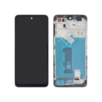 Compleet scherm zwart Motorola Moto G22
