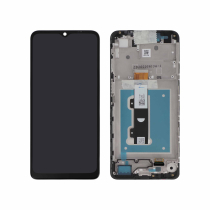 Compleet scherm zwart Motorola Moto E22/E22i