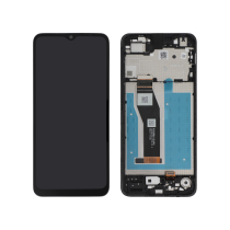 Compleet scherm zwart Motorola Moto E13
