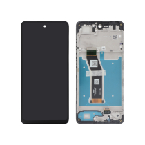 Compleet scherm zwart Motorola Moto G04