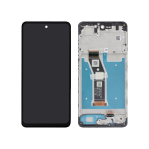 Compleet scherm zwart Motorola Moto G04s