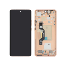 Compleet scherm perzik Motorola Edge 50