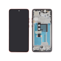 Compleet scherm PANTONE Poinciana Motorola Edge 50 Neo