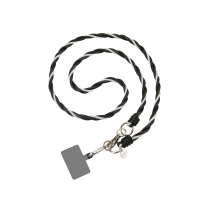 FAIRPLAY telefoonkoord 120cm Crystal (zwart)