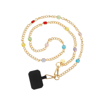 FAIRPLAY lange ketting 120cm AZURRA (goud)