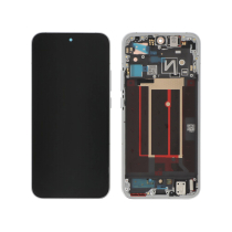 Compleet scherm opaalwit Oppo Reno14 5G