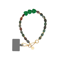FAIRPLAY ketting kort 40cm Meryl (groen)