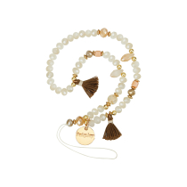 FAIRPLAY ketting kort 40cm Abby (crème)