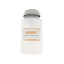 JAKEMY vloeistofdispenser met drukpomp (180ml)