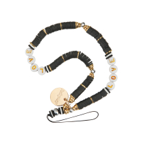 FAIRPLAY ketting kort 40cm Dayna (zwart)