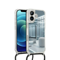 COVERME beschermhoesje spiegel iPhone 13 (telefoonkoord zwart)