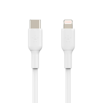 BELKIN BoostCharge kabel Lightning naar USB-C 2m (wit)